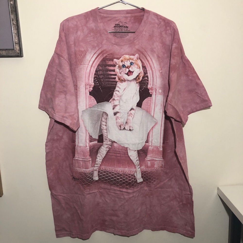 The Mountain T Shirt Marilyn Monroe Cat 3XL RARE